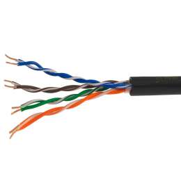 Витая пара Suprlan Standard Cu UTP, Внешний, 4x2x0.48, 305м., Cat5e