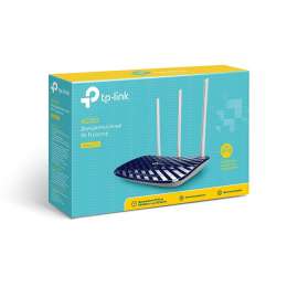Маршрутизатор: TP-Link Archer C20 (2.4+5 ГГц, 1хWAN, 4х10/ 100 Мбит/ с, 5 ГГц 433 Мбит/ с, 2,4 ГГц 3