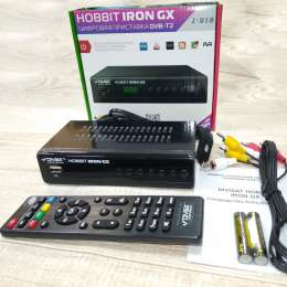 Приемник эфирный Divisat HOBBIT IRON GX (DVB-T/T2/C)