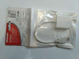 Переходник штекер HDMI - гнездо VGA, провод REXANT